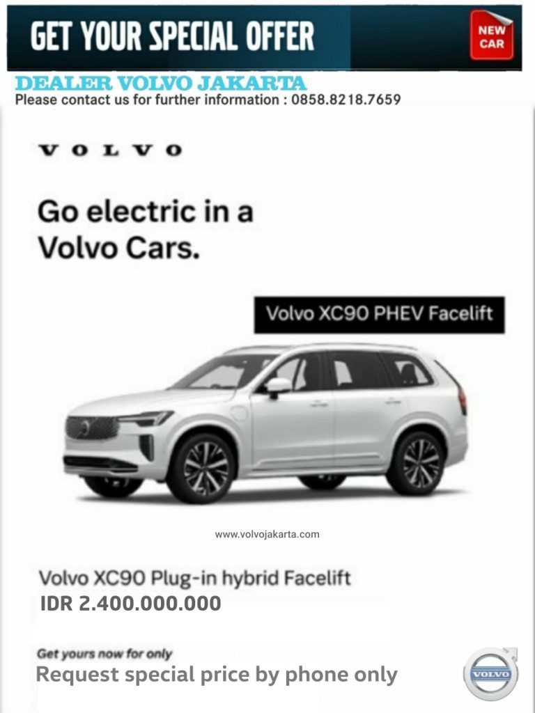 New Volvo XC90 PHEV 2026 Harga Spesifikasi Promo