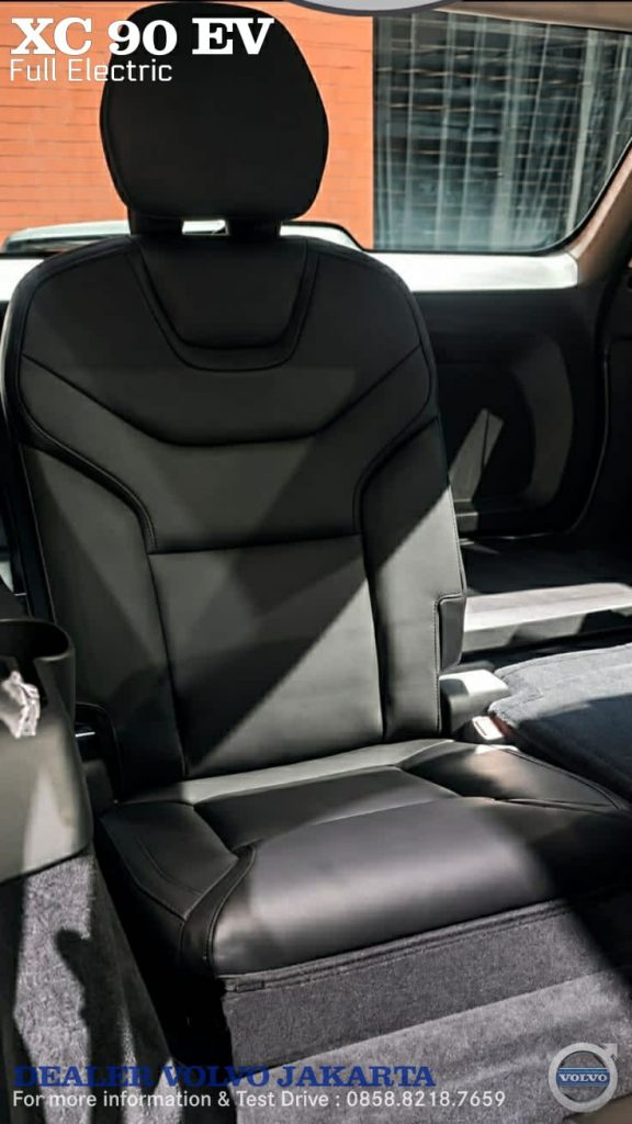 Interior New Volvo EX90 EV SUV 2026 Indonesia Full Electric Black 75c